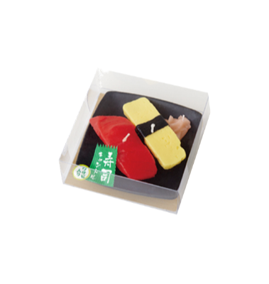 寿司キャンドル マグロ・玉子 600円