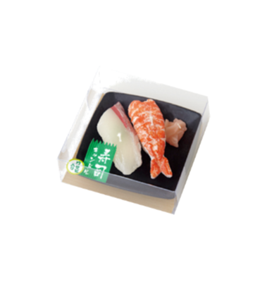 寿司キャンドル エビ・ハマチ 600円